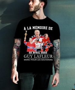 A La Memoire De 22 Avril 2022 Guy Lafleur Merci Pour Les Souvenirs T Shirt