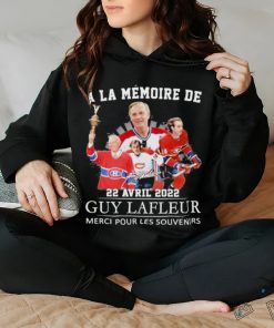 A La Memoire De 22 Avril 2022 Guy Lafleur Merci Pour Les Souvenirs T Shirt