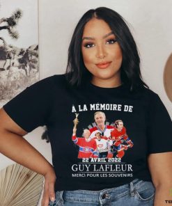 A La Memoire De 22 Avril 2022 Guy Lafleur Merci Pour Les Souvenirs T Shirt 2 A La Memoire De 22 Avril 2022 Guy Lafleur Merci Pour Les Souvenirs T Shirt