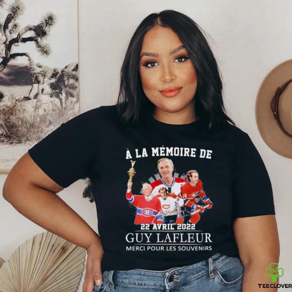 A La Memoire De 22 Avril 2022 Guy Lafleur Merci Pour Les Souvenirs T Shirt A La Memoire De 22 Avril 2022 Guy Lafleur Merci Pour Les Souvenirs T Shirt