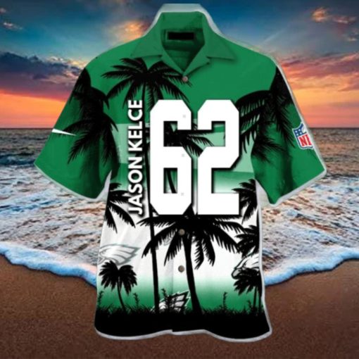 A Legendary Career Jason Kelce Philadelphia Eagles Hawaiian Shirt