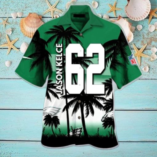 A Legendary Career Jason Kelce Philadelphia Eagles Hawaiian Shirt