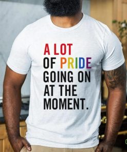 A Lot Of Pride Going On At The Moment T Shirt