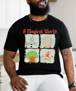 A Magical World merry Christmas hoodie, sweater, longsleeve, shirt v-neck, t-shirt