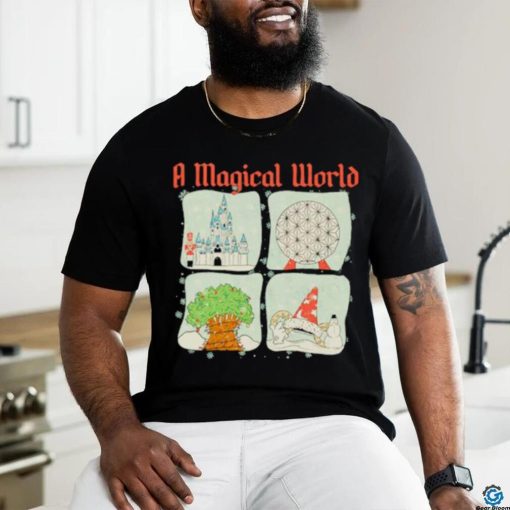 A Magical World merry Christmas hoodie, sweater, longsleeve, shirt v-neck, t-shirt