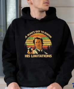 A Man’s Got To Know His Limitations Clint Eastwood T Shirt