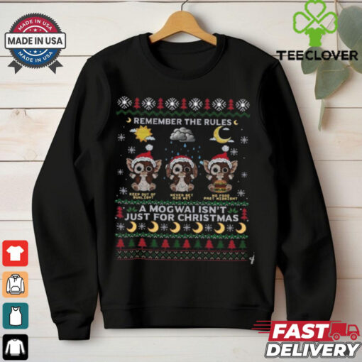 A Mogwai Isn’t Just For Christmas Gremlins Xmas T Shirt