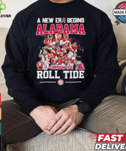 A New Era Begins Alabama Roll Tide Beat Georgia 2024 Shirt