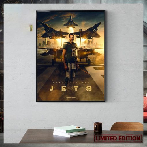 A New Era In New York Jets Aaron Rodgers Home Decor Poster Canvas