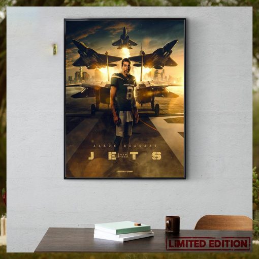 A New Era In New York Jets Aaron Rodgers Home Decor Poster Canvas