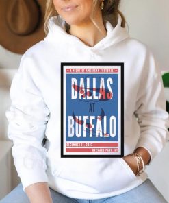 A Night Of American Football Dallas vs Buffalo December 17, 2023 Orchard Park, NY Poster Shirt