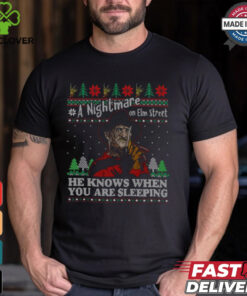 A Nightmare On Elm Street Christmas Shirt