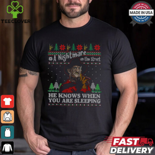 A Nightmare On Elm Street Christmas Shirt
