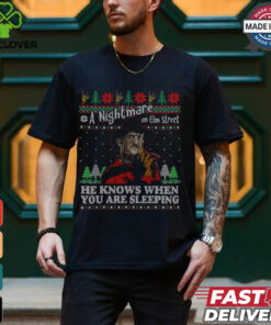 A Nightmare On Elm Street Christmas Shirt