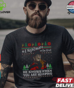 A Nightmare On Elm Street Christmas Shirt