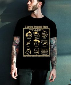 A Parade of Recognizable Object Devoid of Meaning or significance shirt