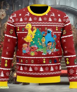 A Sesame Street Christmas Sesame Street Ugly Christmas Sweater Funny Gift Ideas Christmas