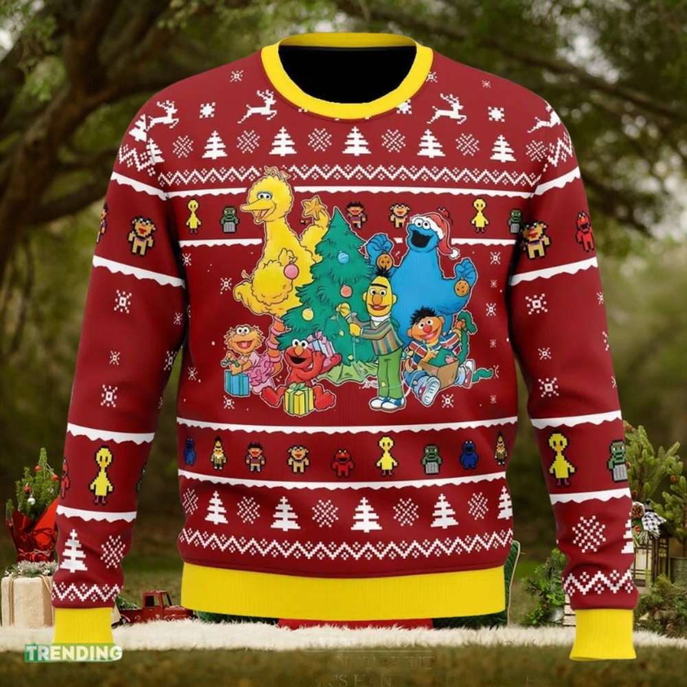 A Sesame Street Christmas Sesame Street Ugly Christmas Sweater Funny Gift Ideas Christmas A Sesame Street Christmas Sesame Street Ugly Christmas Sweater Funny Gift Ideas Christmas