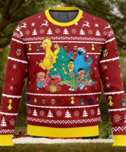A Sesame Street Christmas Sesame Street Ugly Christmas Sweater