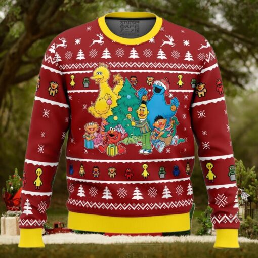 A Sesame Street Christmas Sesame Street Ugly Christmas Sweater