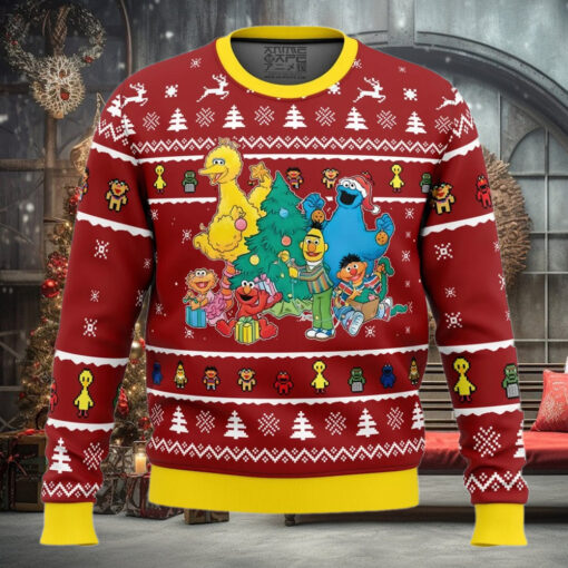 A Sesame Street Christmas Sesame Street Ugly Christmas Sweater