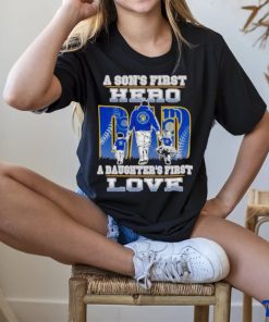 A Son’s First Hero A Daughter’s First Love Milwaukee Brewers Shirt