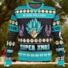 A Very Saiyan Christmas Dragon Ball Z Ugly Christmas Sweater