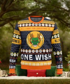 A Very Shenron Christmas Dragon Ball Z Ugly Christmas Sweaters