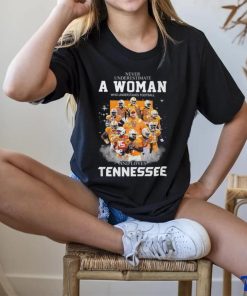 A Woman Loves Tennessee Volunteers Unisex T shirt