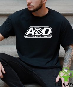 A and D Nutrition and Vitamins logo shirt