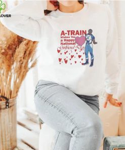 A train wishes you a happy national girlfriend day hoodie, sweater, longsleeve, shirt v-neck, t-shirt