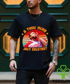 A true Hero Joey Chestnut shirt