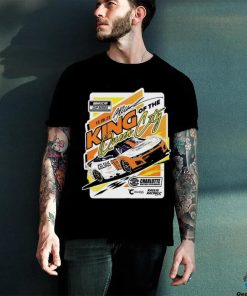 A.J. Allmendinger Checkered Flag Sports Heather Gray 2023 Bank of America ROVAL 400 Race Winner T Shirt