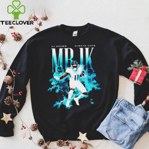 A.J. Brown always open Mr. 1K Lightning shirt