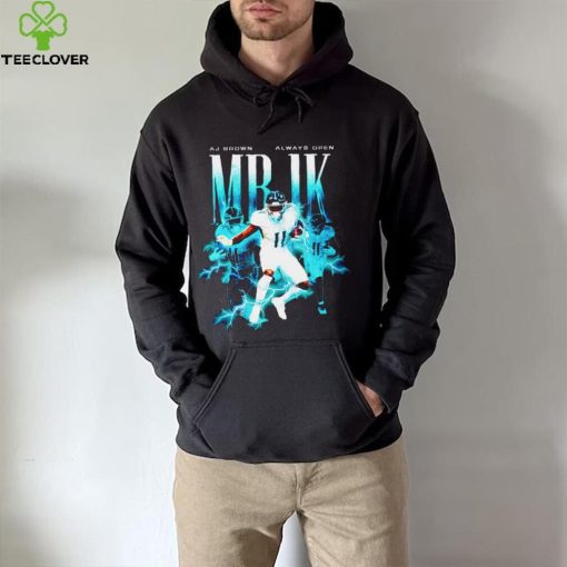 A.J. Brown always open Mr. 1K Lightning shirt