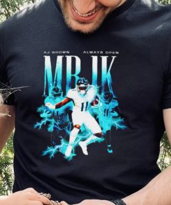 A.J. Brown always open Mr. 1K Lightning shirt