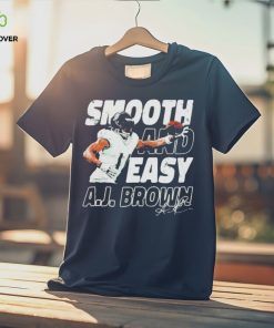 A.j. Brown Philadelphia Smooth And Easy Signature T shirts