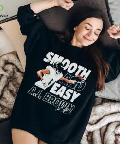 A.j. Brown Philadelphia Smooth And Easy Signature T hoodie, sweater, longsleeve, shirt v-neck, t-shirts