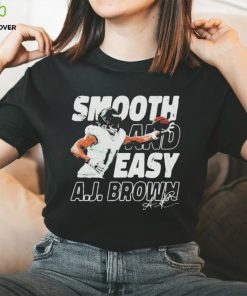 A.j. Brown Philadelphia Smooth And Easy Signature T hoodie, sweater, longsleeve, shirt v-neck, t-shirts