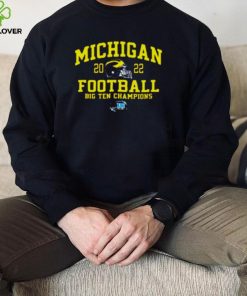 Mden university of michigan football 2022 big ten champions shirt