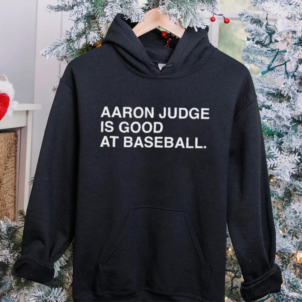 AARON JUDGE IS GOOD AT BASEBALL. AARON JUDGE IS GOOD AT BASEBALL.