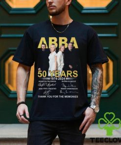 ABBA 50 Years Thanks You For The Memories Shirt