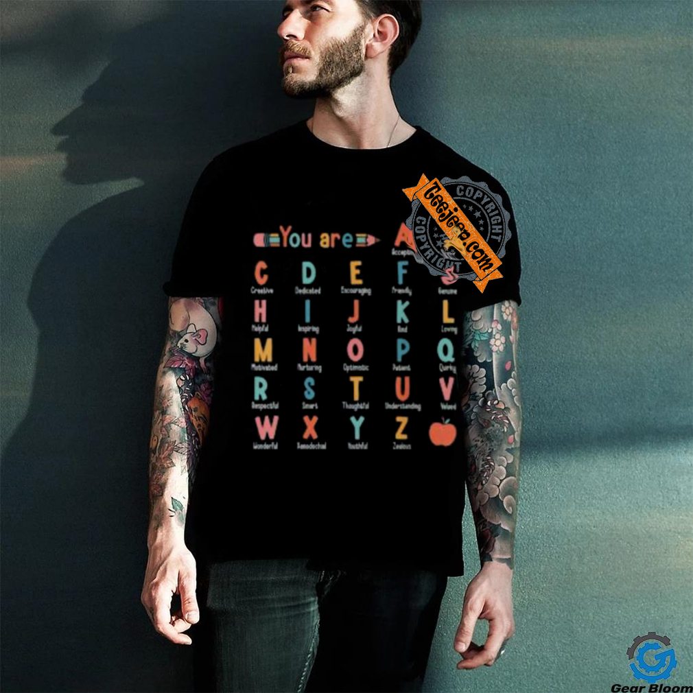 ABC Affirmation Back To School Teacher Apprec T Shirt ABC Affirmation Back To School Teacher Apprec T Shirt