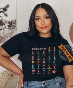ABC Affirmation Back To School Teacher Apprec T Shirt