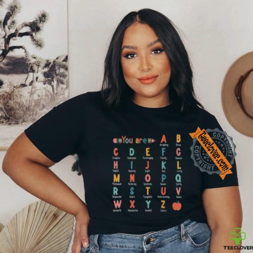 ABC Affirmation Back To School Teacher Apprec T Shirt