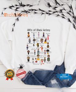 ABCs of Black History Month Pride Women Men Teacher Gift T Shirt
