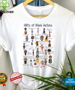 ABCs of Black History Month Pride Women Men Teacher Gift T Shirt