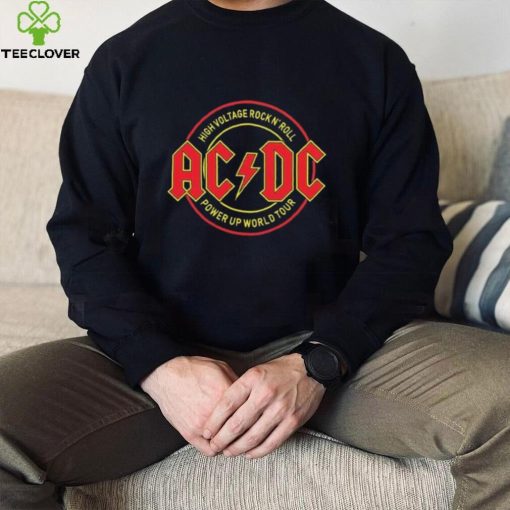 AC DC 2024 Tour High Voltage Rock N Roll Power Up World Tour Shirt