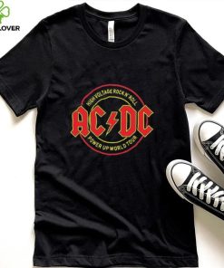 AC DC 2024 Tour High Voltage Rock N Roll Power Up World Tour Shirt