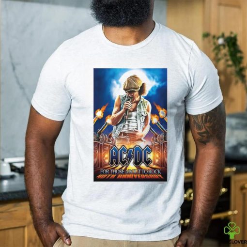 AC DC For Those About To Rock 40th Anniversary 2023 Shirt